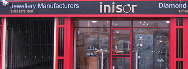 Shopfront of Inisor in Cookstown