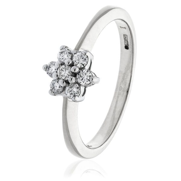 Diamond Cluster Ring LMXYR51639