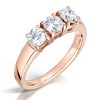 Three Stone Round Brilliant Cut Diamond HMT0302669