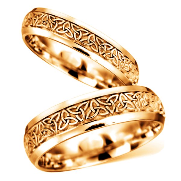 INPHCTLE25 Celtic Wedding Band - Image 2