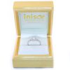 Platinum 0.60ct Round Brilliant Cut Diamond Halo Ring