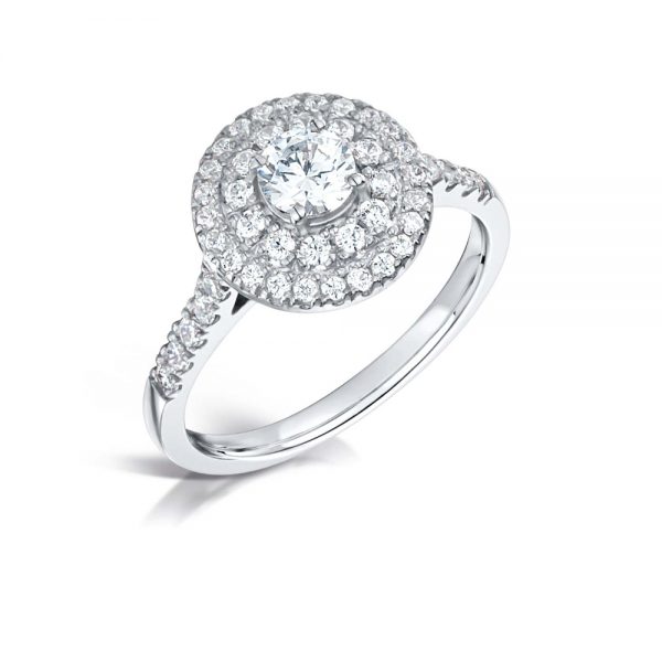 Round Brilliant Cut Diamond Halo HMMTC-0329