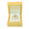 9ct Rose Gold Morganite/Diamond Gemstone Ring INBDR1449